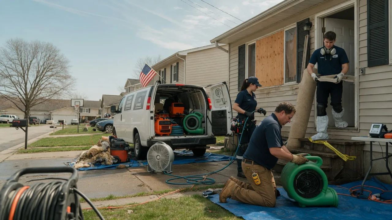 Water Damage Restoration in River Grove, IL near me